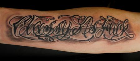 Tattoos - Classy As Fuck - 132657